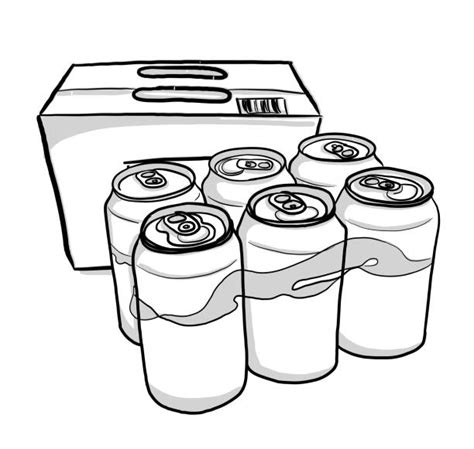 Beer Six Pack Illustrations Royalty Free Vector Graphics