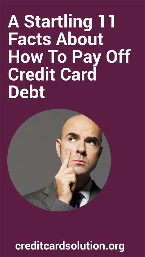 A Startling 11 Facts About How To Pay Off Credit Card Debt Just Take A
