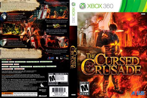 Games Covers The Cursed Crusade Xbox 360