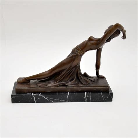 large art deco bronze dancing nude figure marylebone antiques