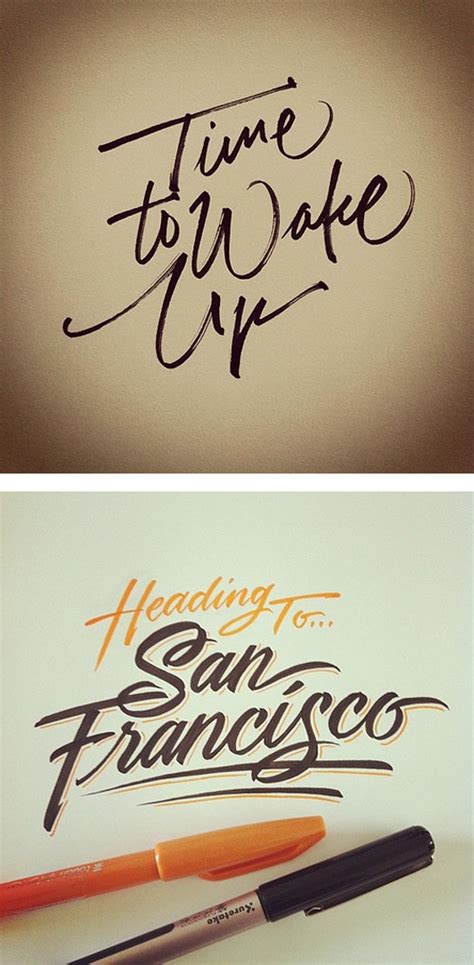 Beautiful Lettering By Matthew Tapia Daily Design Inspiration For