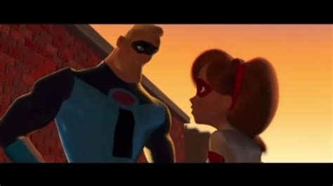 The Incredibles Mr Incredible Meets Elastigirl Scene French Youtube