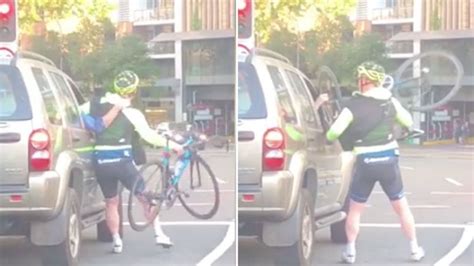 Watch Cyclist And Driver Caught In Epic Road Rage Cycling Today