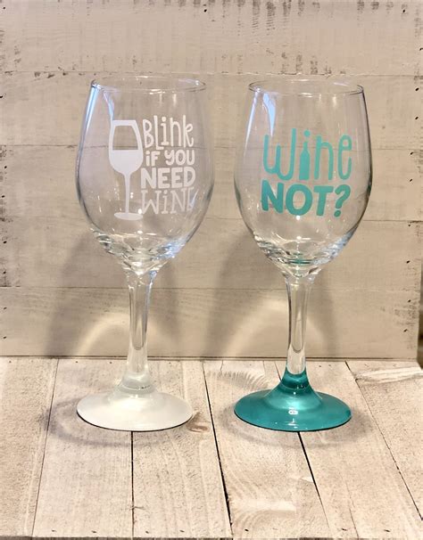 Personalized Wine Glass 14 Oz 1 Etsy Personalized Wine Glass Funny Wine Glasses Beautiful