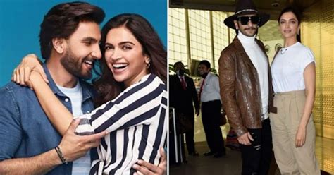 Deepika Padukone Ranveer Singh Leave Mumbai Take Off For Their New