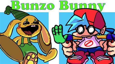 Friday Night Funkin Vs Bunzo Bunny In Poppy Playtime Chapter 2 Fnf Mod Youtube