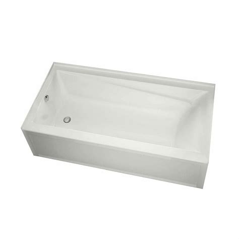 American acrylic 60 x 30 armrest whirlpool tub. Maax Inc Exhibit Acrylic 60" x 36" Alcove Soaking Bathtub ...