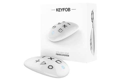 Fibaro Fgkf 601 Z Wave Keyfob 6 Button Smart Home Remote Control