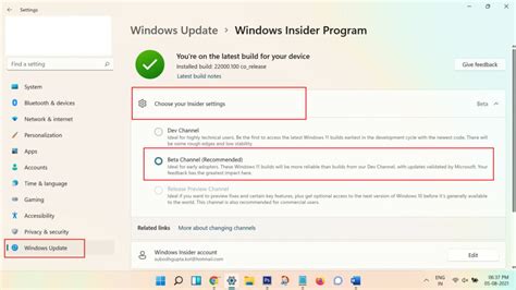 Cant Change Windows 11 Insider Channels From Dev To Beta How To Fix