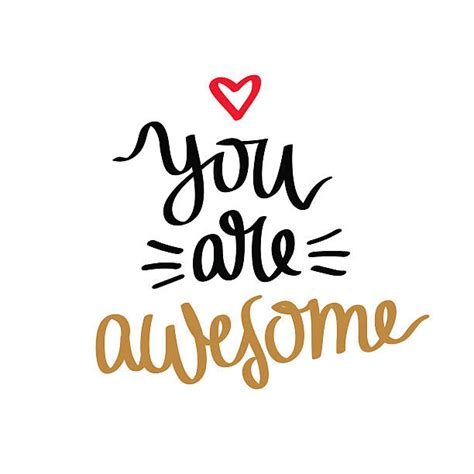 You Re Awesome Illustrations Royalty Free Vector Graphics And Clip Art