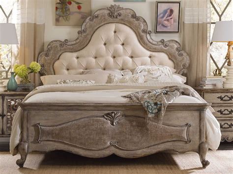 Hooker Furniture Chatelet Antique Linen King Size Panel Bed Hoo545090866