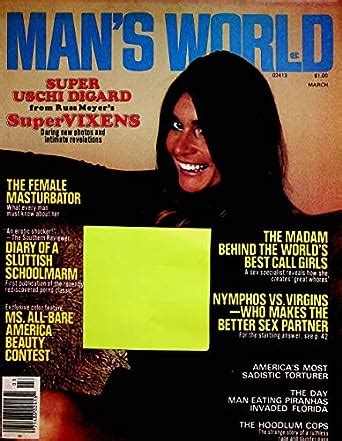 Man S World Vintage Magazine Super Uschi Digard From Russ Meyer S Super