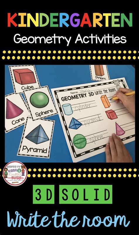 Kindergarten Geometry Unit Freebies — Keeping My Kiddo Busy