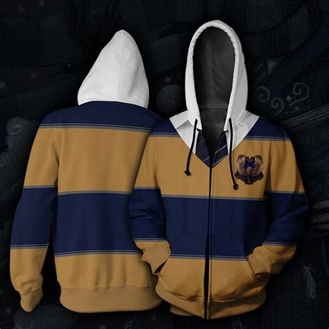 Harry Potter Ravenclaw Zip Up Hoodies Bapestar