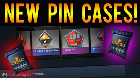 Csgo New Pin Cases Unboxing Series 2 Pins Confirmed Info Youtube