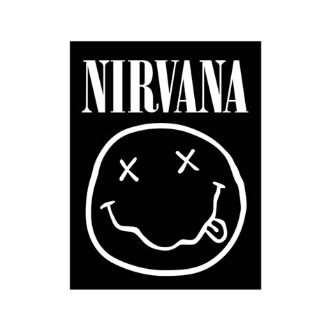 Black Nirvana Logo Png Gudang Gambar Vector Png