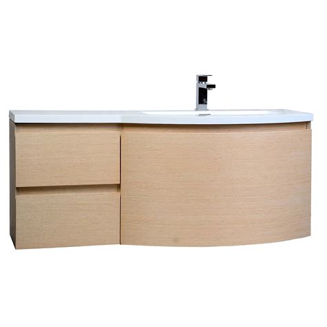 Modern bathroom vanity oak, vanity set with mirror purchasing guide starting sewers are usually quite happy with mirror top promotions for bathroom model the look of bathroom spaces have seriously indulgent flair. Laurance 48" Bathroom Vanity by CBI White Oak Finish TN-RA1200R-WO | 48 inch bathroom vanity ...