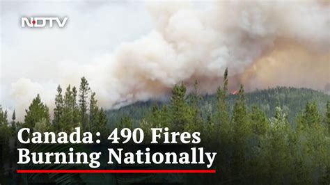 Canada Wildfires Intensify Nations Worst Youtube