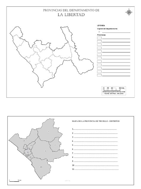 Mapa De La Provincia De Trujillo Pdf