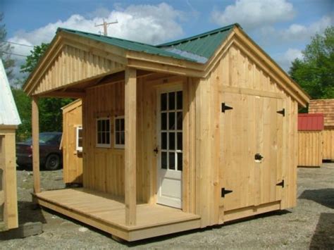 Our side porch utility sheds are amazing for your storage needs, with an old fashion style porch look, so you can still have storage but fits in to your lifestyle, they are extremely durable and will last basically forever! New Potting Fort with Porch 12x12 DIY Plans Storage Shed ...