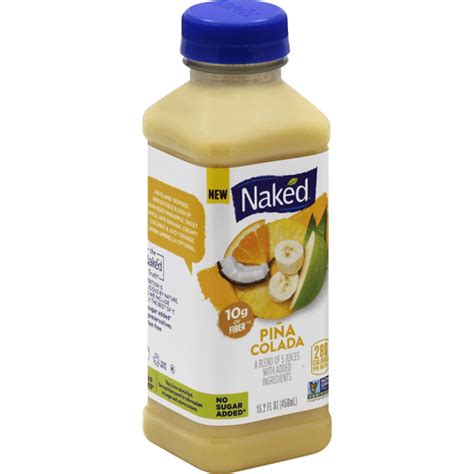 Naked Juice Blend Pina Colada Fl Oz Bottle Fruit Juice Juice Blends Houchens