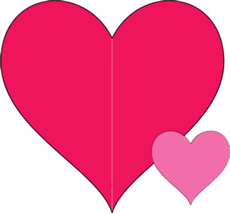 Pink Double Heart Clipart Clipground