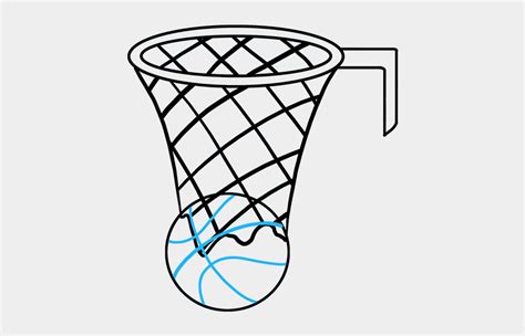 How to draw a basketball hoop step by step for kids. How To Draw Basketball Hoop - Drawing Of A Basketball Net ...