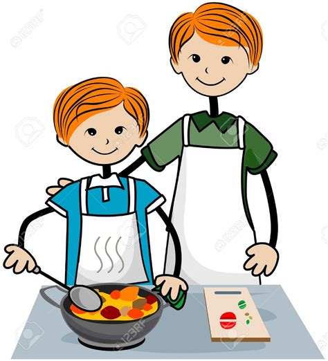 Kids In The Kitchen Clipart Free Download On Clipartmag