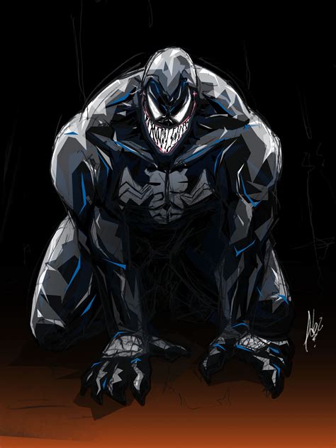 Artstation Venom Fanart Joe Fernandez Marvel Venom Venom Comic