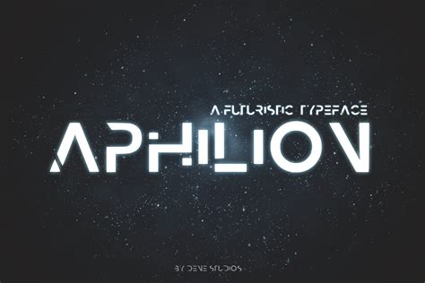 Aphilion Font By Denestudios Creative Fabrica