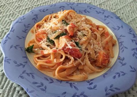 Linguine Chicken And Spinach Pomodoro Skip The Salt Low Sodium Recipes