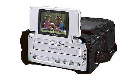 audiovox portable vcr player