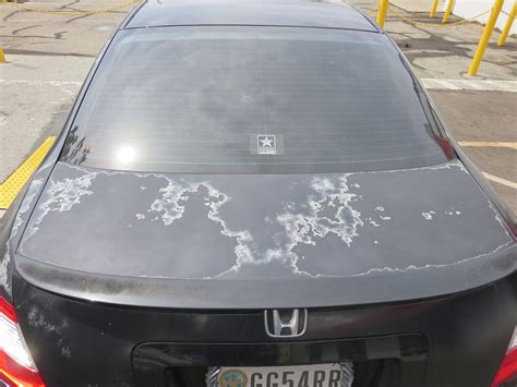 Some single stage paints flake right off the primer. Auto Body-Collision Repair-Car Paint in Fremont-Hayward ...