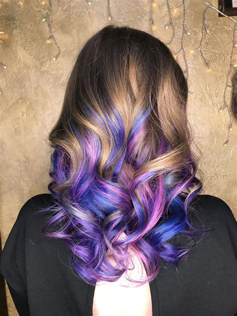 Hairstyles Blue Violet Ombre Hair Delectable Purple Hair Color Pastel