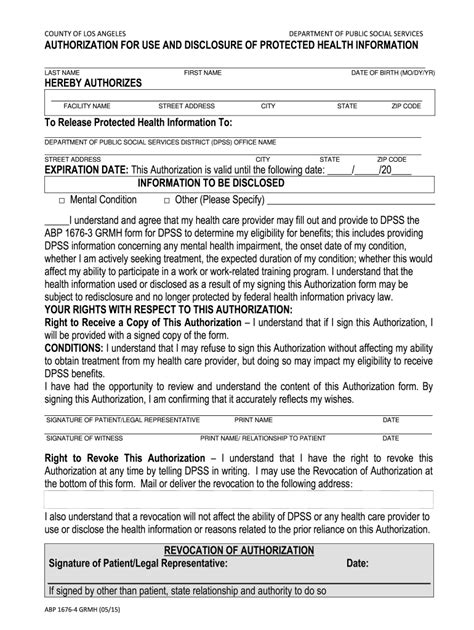 2015 Form Ca Abp 1676 4 Grmh Los Angeles County Fill Online