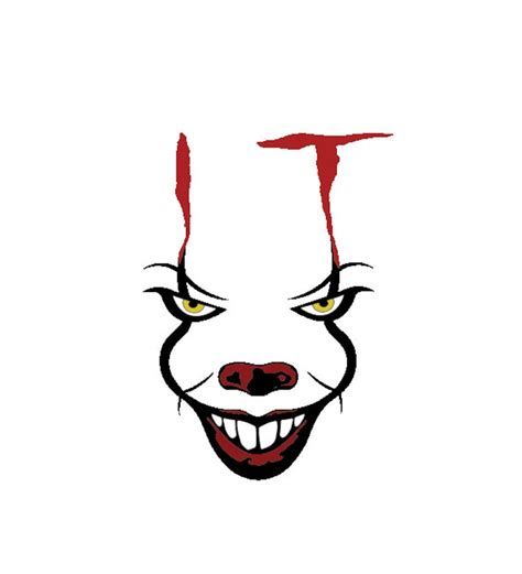 5 It Movie Svg Pennywise 5 Instant Downloads Svg Files Etsy