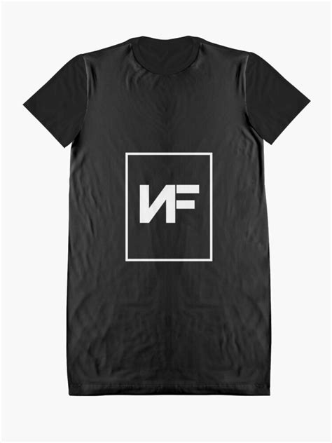 Nf American Rapper Logo Graphic T Shirt Dress By Iainw98 Redbubble