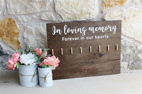 Wedding Sign In Memory Of Loved Ones You Should Be Here Etsy