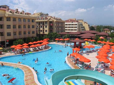 Pool Landschaft Grand Seker Grand Seker Hotel Evrenseki