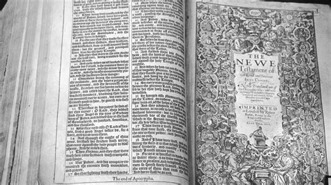 Rare Copy Of Bible Which Orders People To Commit Adultery Goes Up For