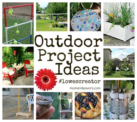 Help your kids collect some sticks, leaves and flowers from your garden and make this sweet nature mandala. 10 Great Outdoor #LowesCreator Projects! {+ $100 Lowe's Gift Card Giveaway!!}