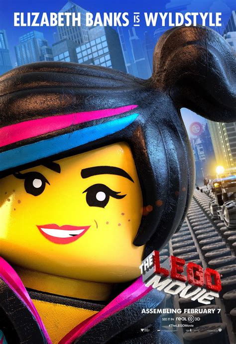 The Lego Movie Character Posters Emmet Wyldstyle And Lord Business