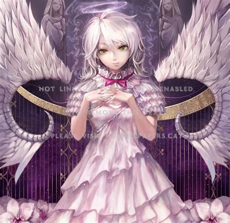 Lovely Soft Angel Wings Pink Anime Cute