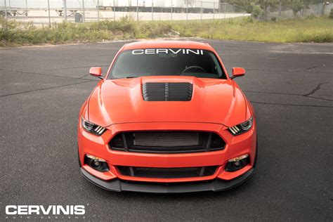 Cervinis Auto Designs Unveils Two New Aftermarket Mustang Hoods