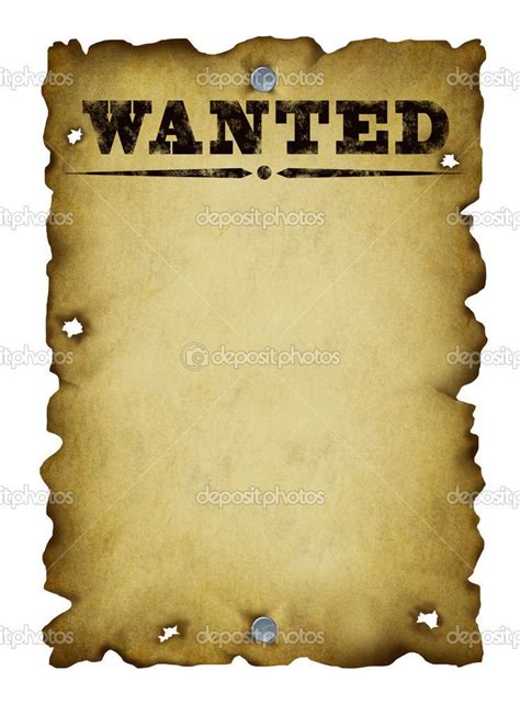 Old West Wanted Poster Template Bing Images Poster Template Free