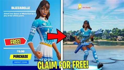 How To Get The New Blizabelle Outfit For Free In Fortnite Youtube