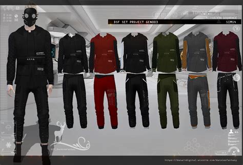 Dansimsfantasy The Sims 4 Male Clothes Dsf Set