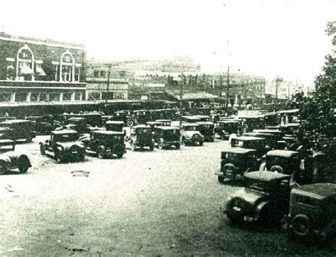 Downtown Conroe Tx Looking South On Chambers Street Now Known As
