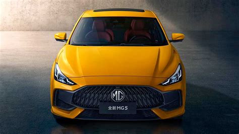 New Mg 5 Sedan Debuts Front Inspired By Hyundai Rear By Mercedes Cla