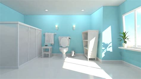 Thousands of new high quality pictures added every day. modern bathroom scene 3d obj
